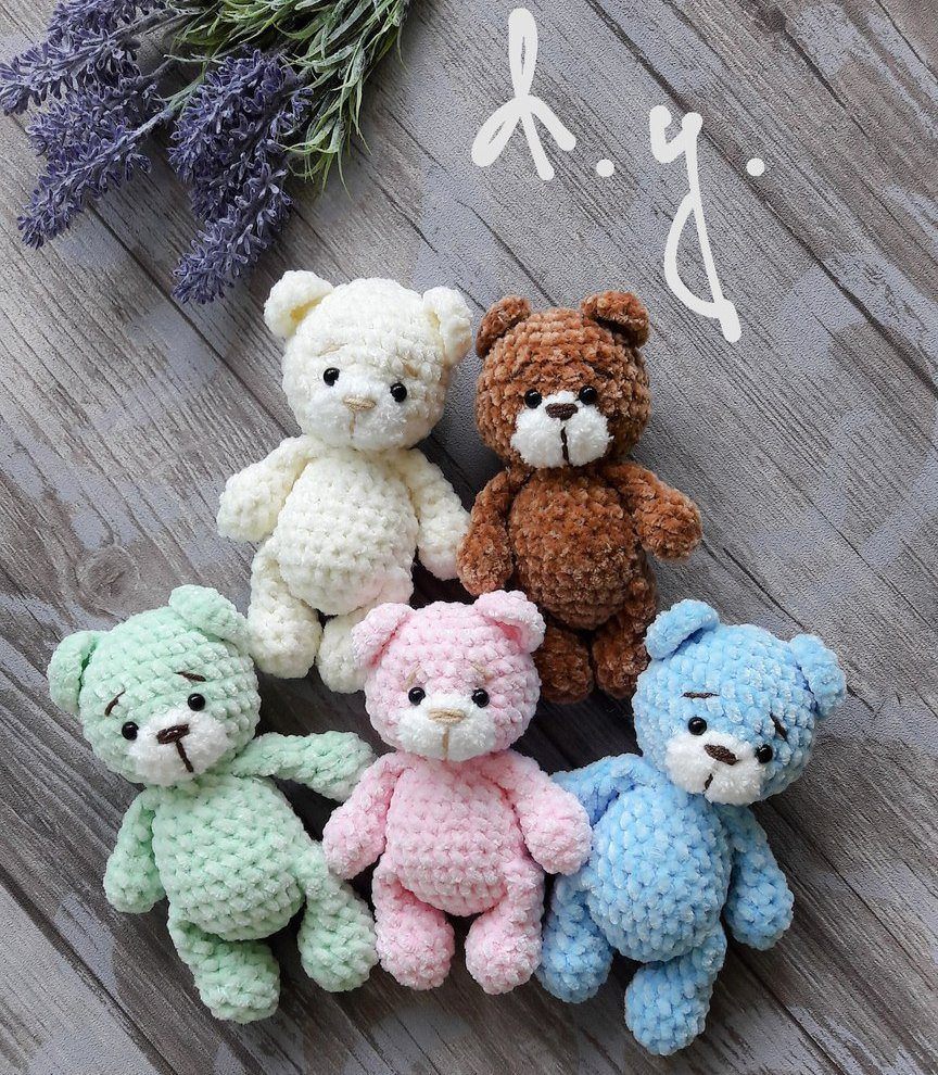 Crochet bears amigurumi