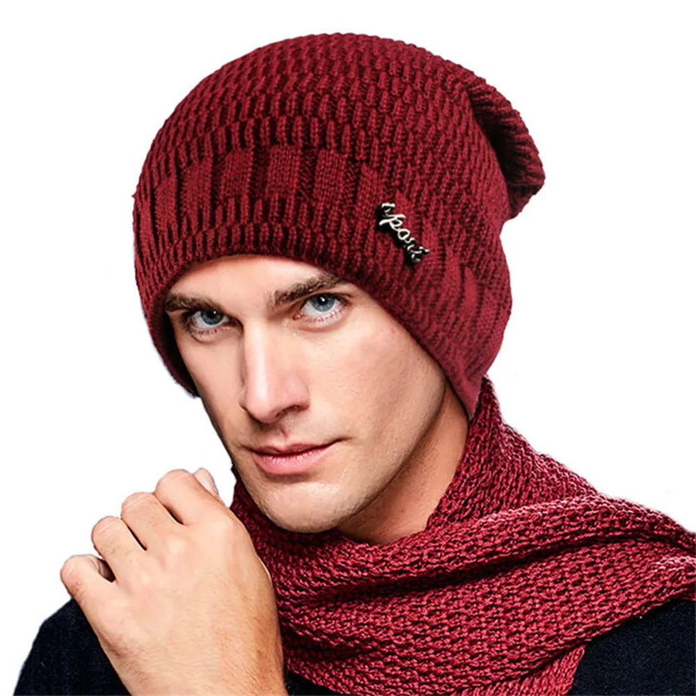 Mens Ladies Knitted Woolly Softex Oversized Slouch Beanie Hat Cap Winner Warm Keep Warm Drop Shipping