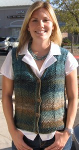 Knitted Vest Pattern Photos