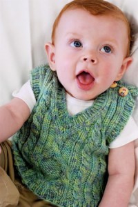 Picture of Knitted Vest Pattern For Baby