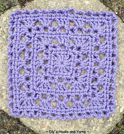Simply Pretty - easy crochet squares