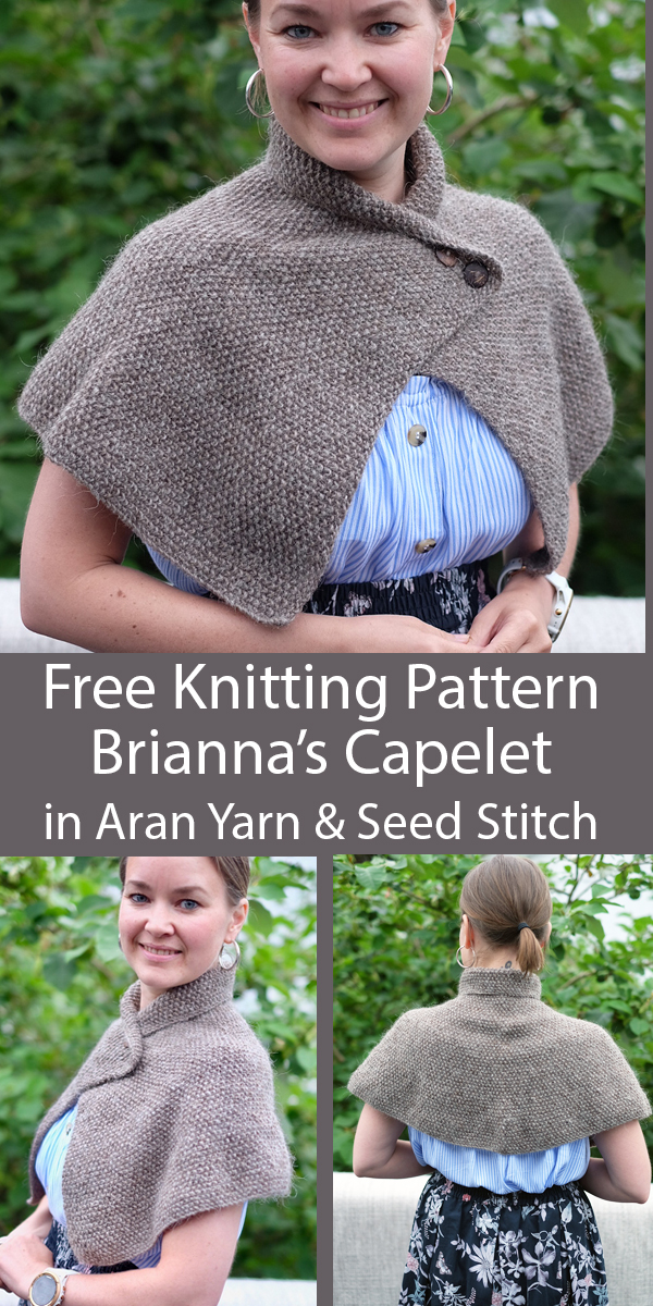 Free Knitting Pattern for Brianna