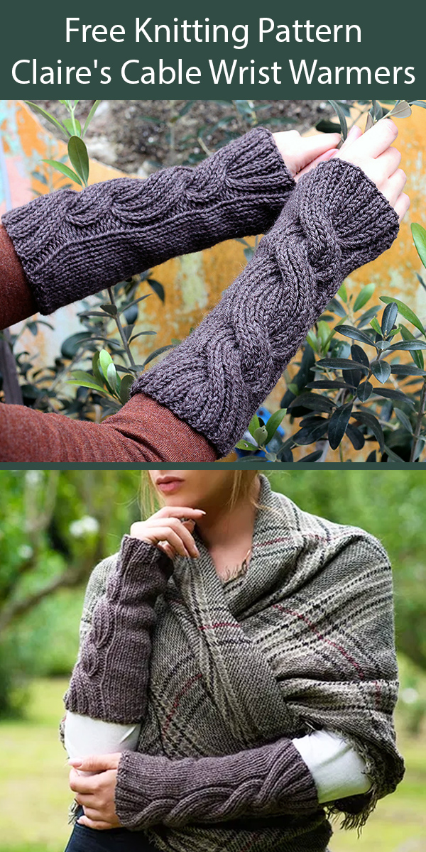 Free Knitting Pattern for Outlander Claire