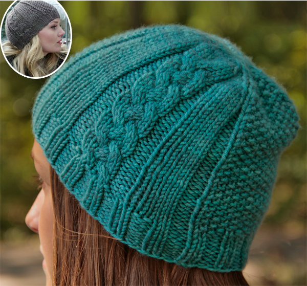 Free Knitting Pattern for Pathways Hat