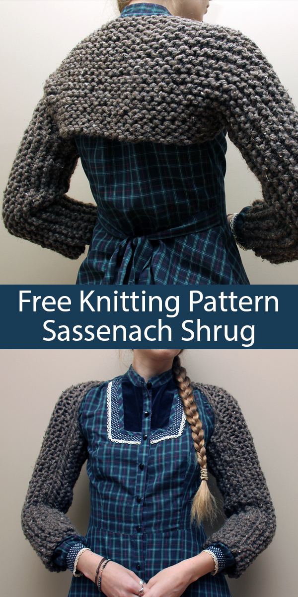 Sassenach Shrug Free Knitting Pattern 