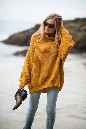 женские свитера как носить