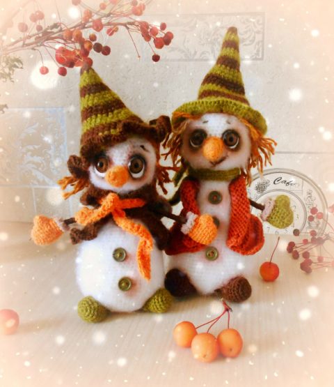 Снеговик - Дурашка и его подружка