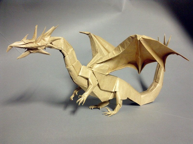 Paper Western Dragon