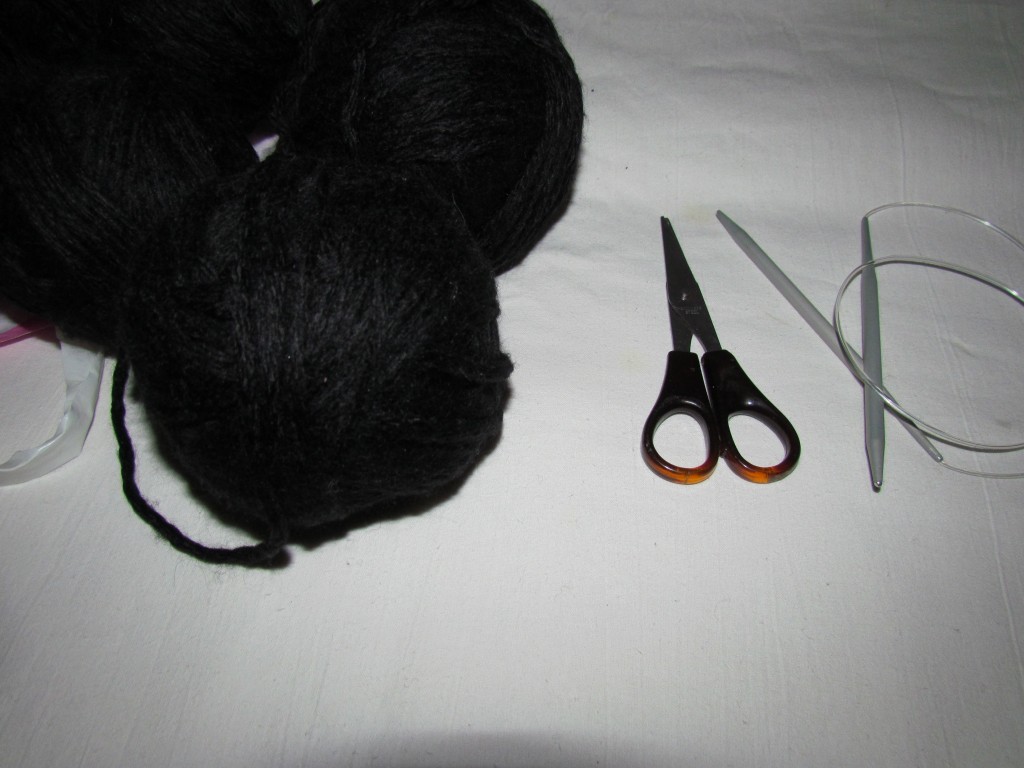 Вязание шарфа-снуда спицами (1)