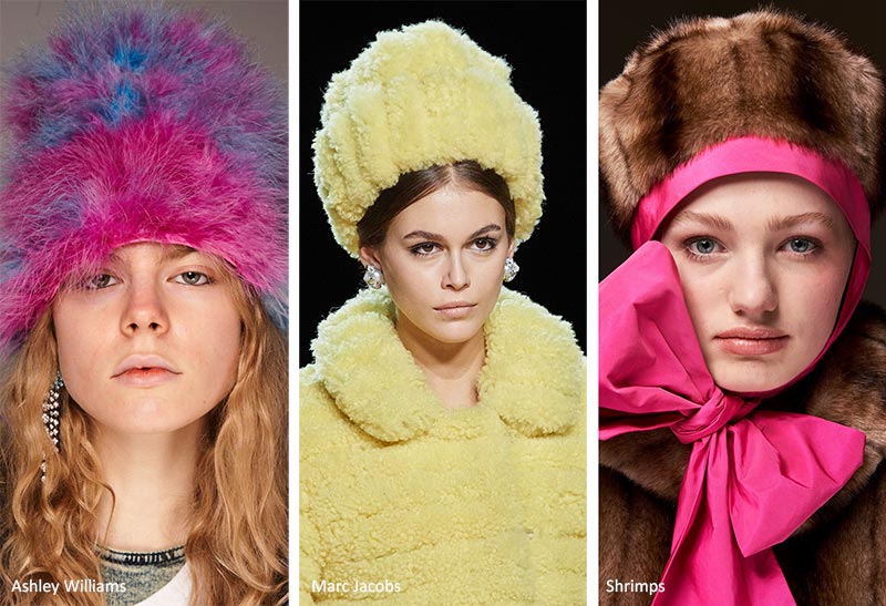 Модные шапки осень-зима 2020-21 - теплые и пушистые