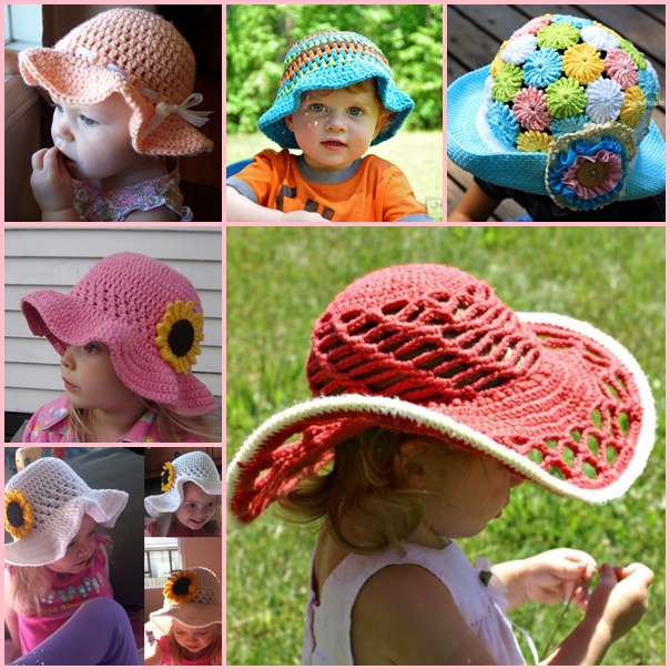 Crochet Sun Hats free pattern wonderfuldiy 8 Inspiring Crochet Sun Hat Designs   Free Patterns and Guides