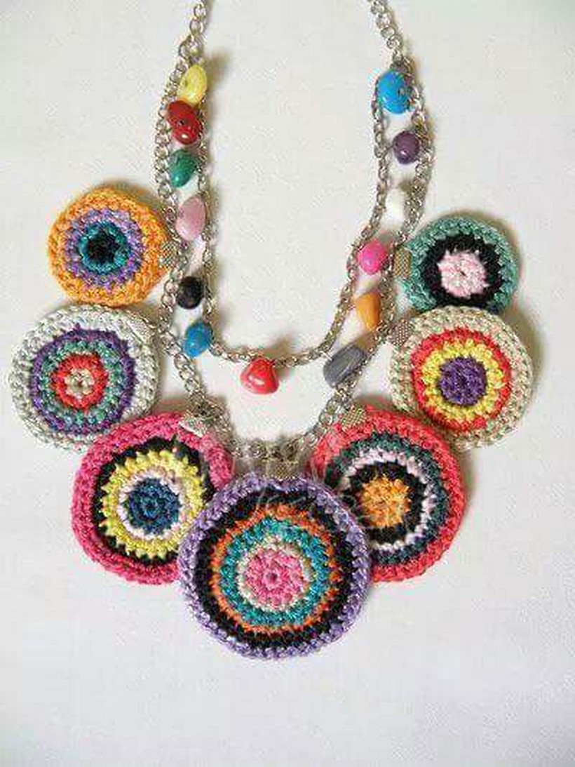 crochet necklace 10