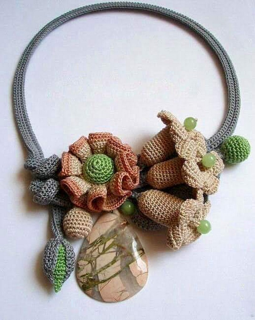 crochet necklace 41