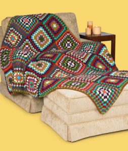 Crochet Granny Classic Afghan Free Beginner Pattern Download