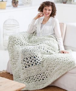 Super Quick Throw Free Crochet Pattern