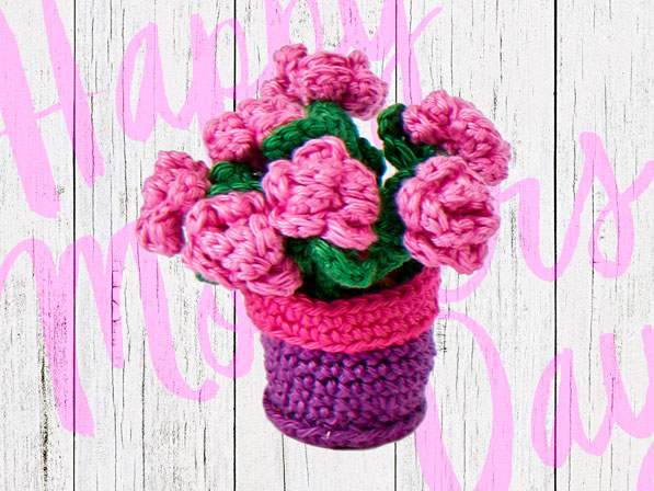 Free Crochet Pattern for Flowers.
