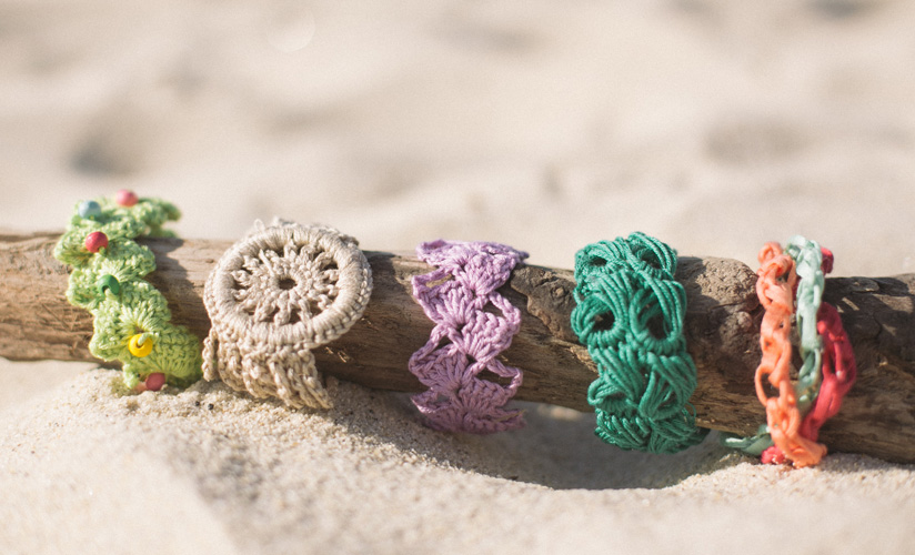 Free Crochet Pattern for Ladies Bracelets