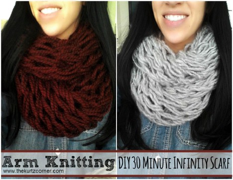 30-minute infinity scarf