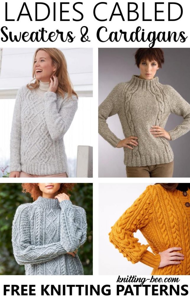Cable Knitting Patterns for Ladies